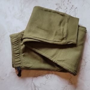 Cat & Jack Boys Large Sweatpants Olive Green